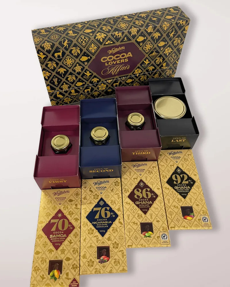 Whittakers Cocoa Lovers Promo Box