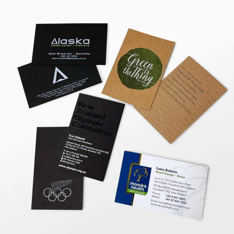 Various Business Cards