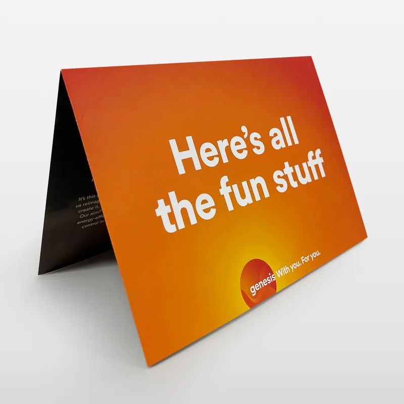 Genesis Marketing Collateral — Commercial Print