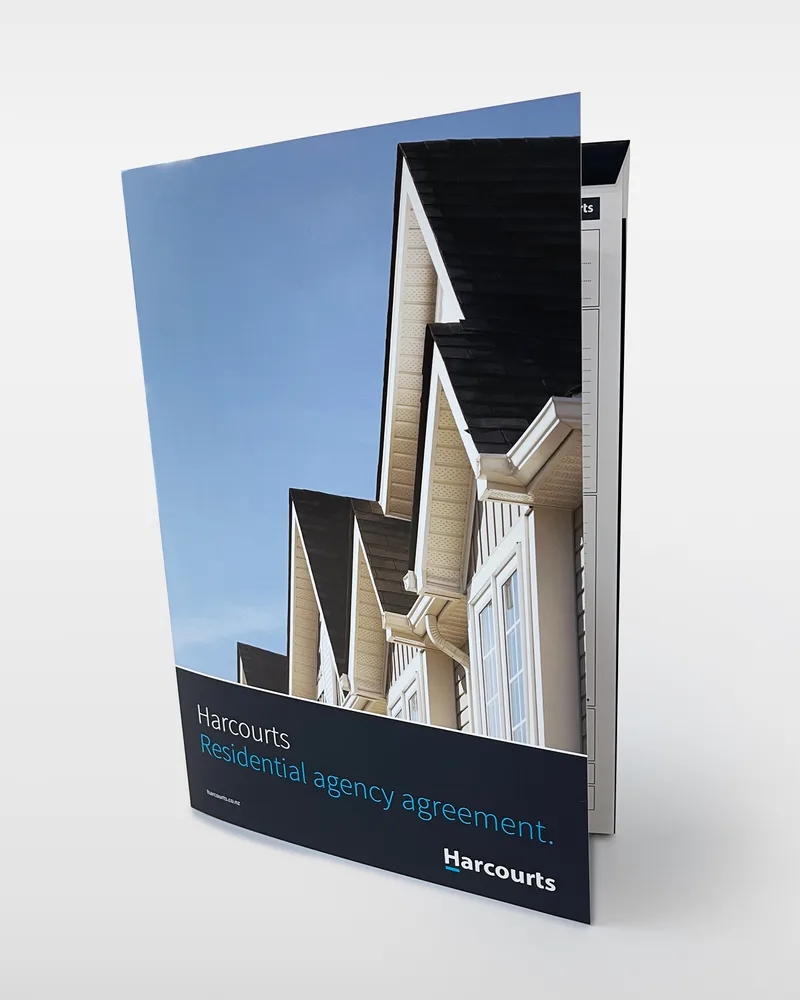 Harcourts Residential Agency Agreement — Stationery