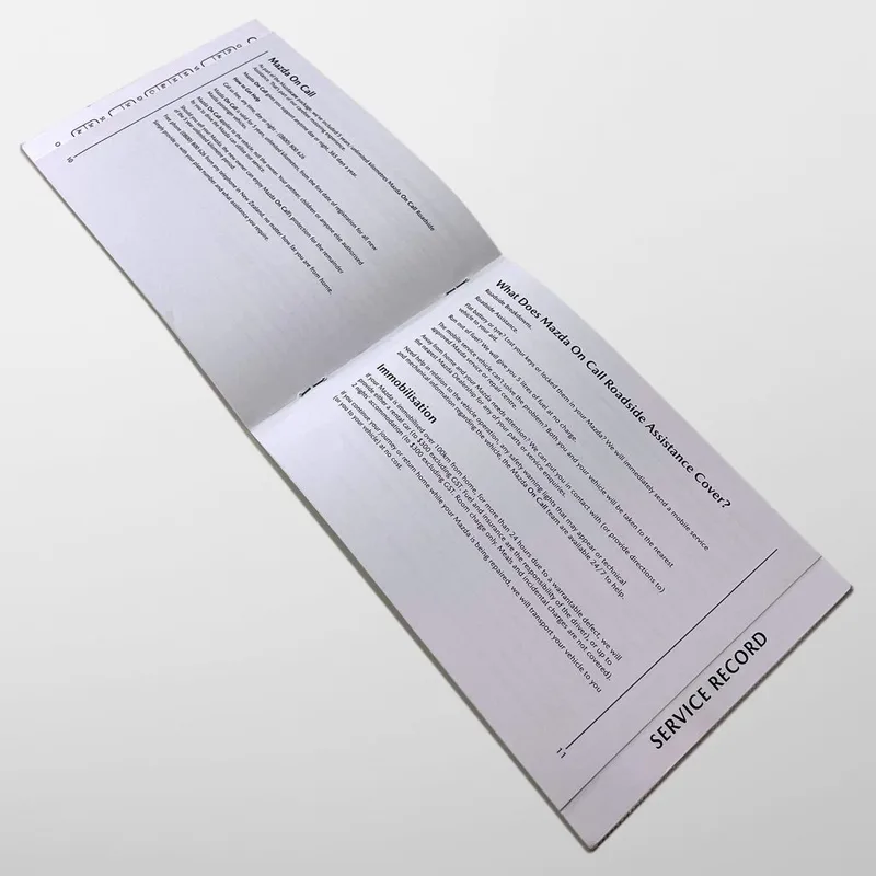 Mazda Warranty Service Manual