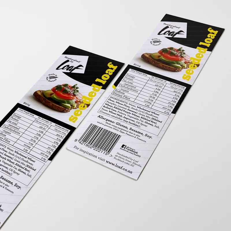 Loaf Labels — Labels