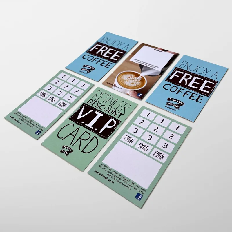 Muffin Break Coffee Loyalty Cards