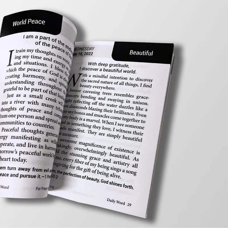 Daily Word Booklet