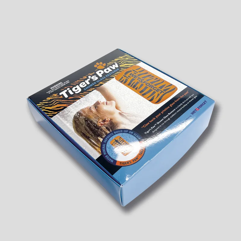 Tigers's Paw Shower Glass Box